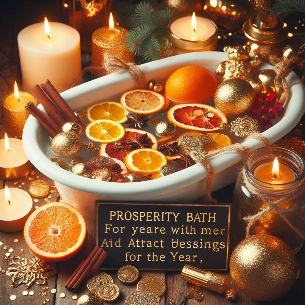 Prosperity bath for the New Year Attract Blessings with this Ritual