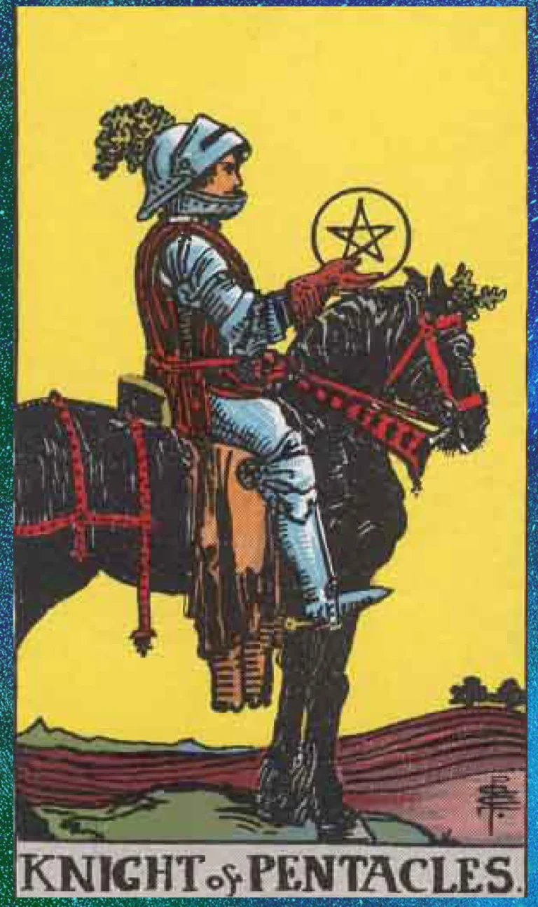 Knight of Pentacles tarot card meaning
