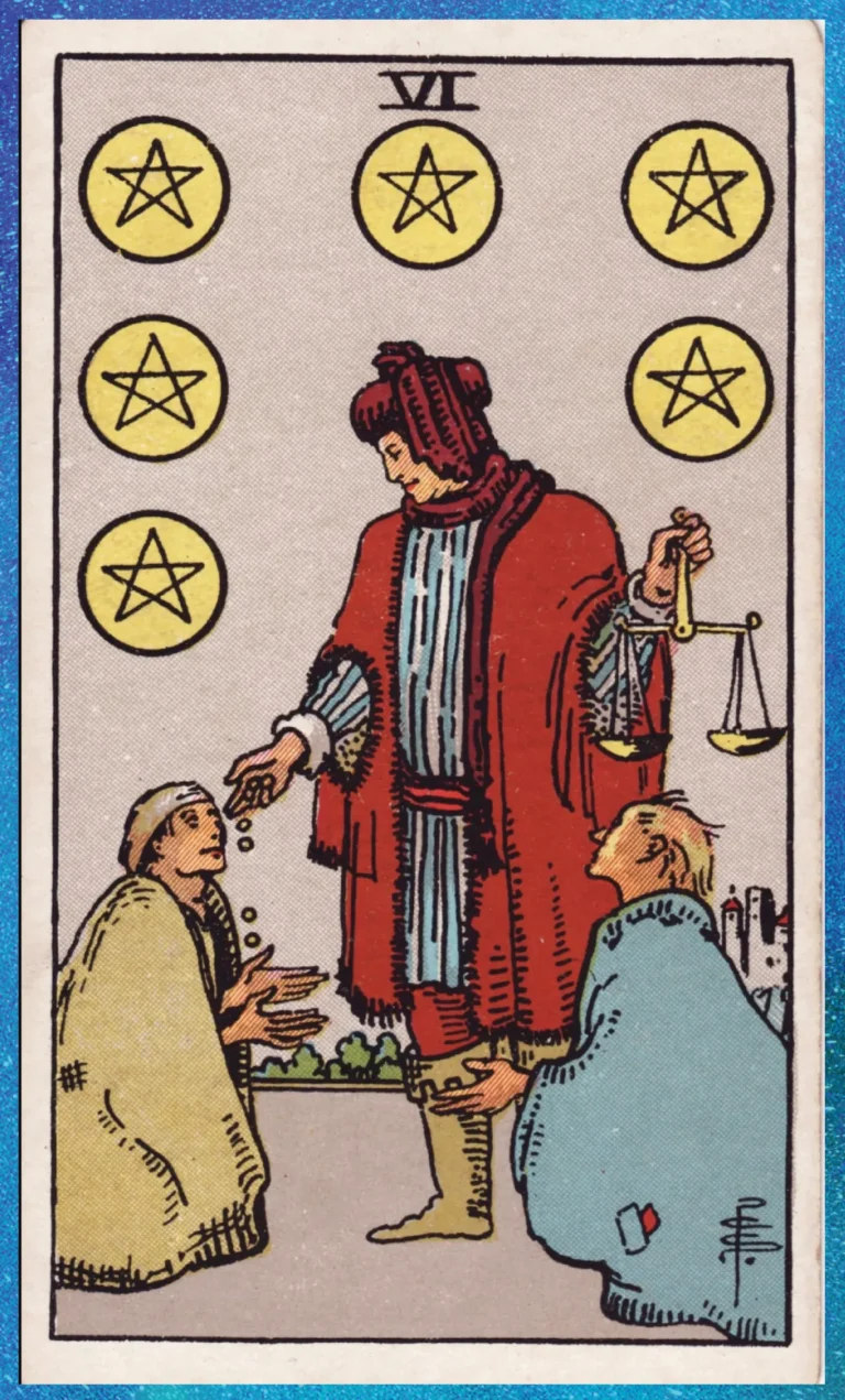 Six of Pentacles Tarot Card Meaning
