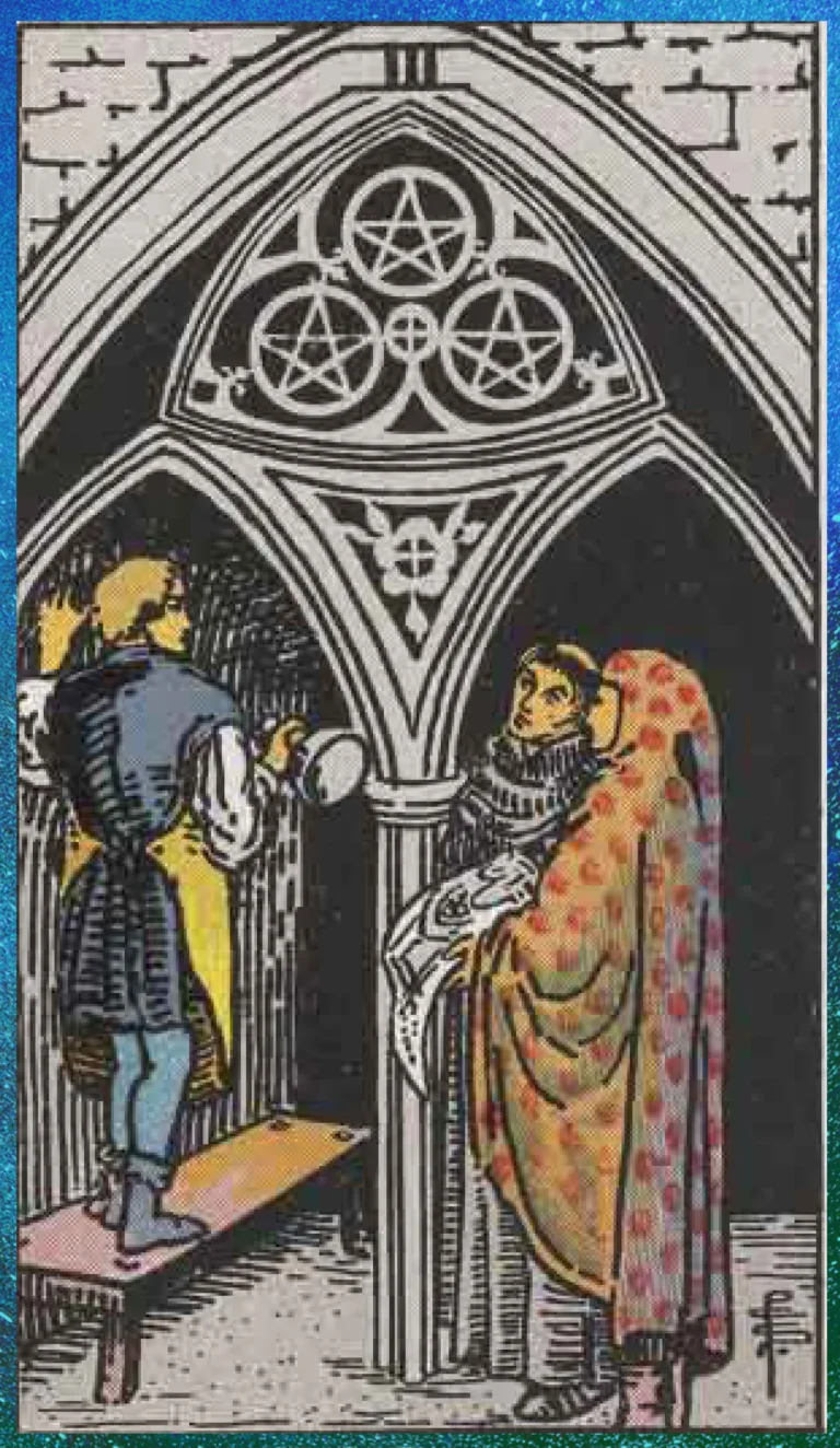 Three of Pentacles Tarot Card Meaning