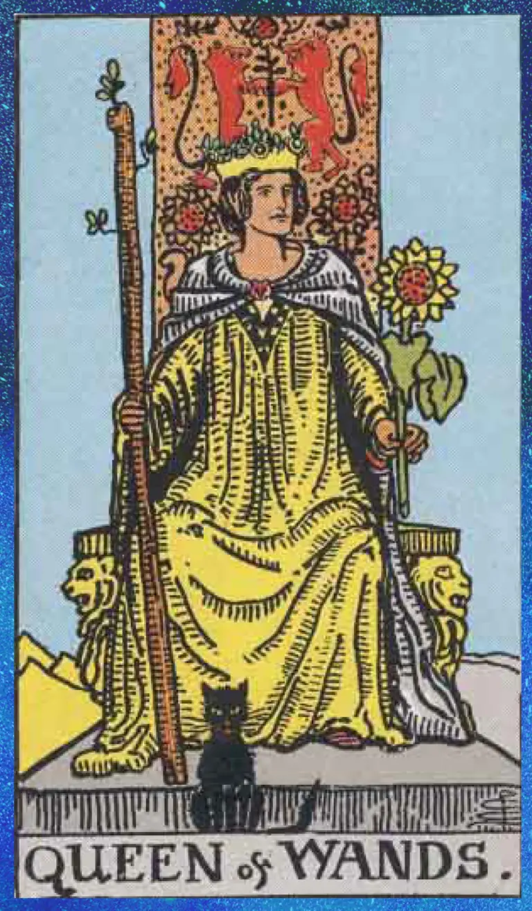 Queen of Wands Tarot Card Meaning