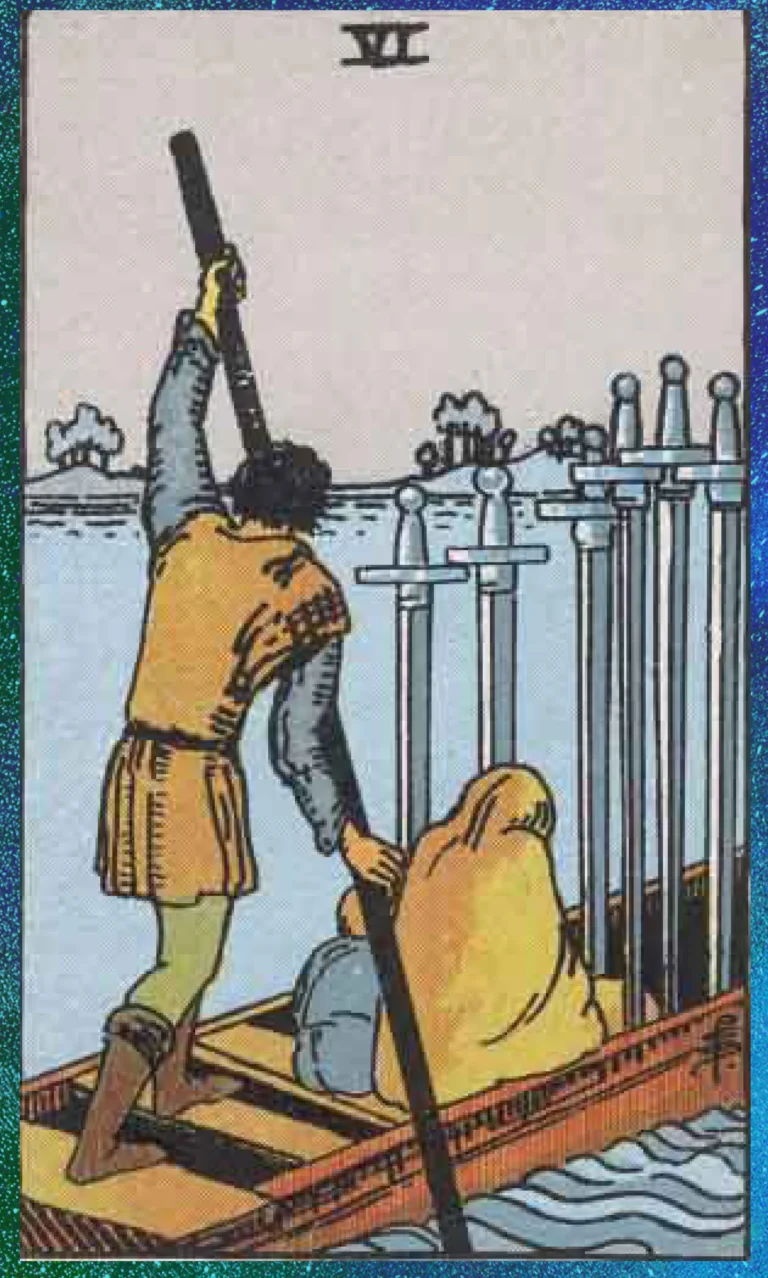 Six of Swords Tarot Card