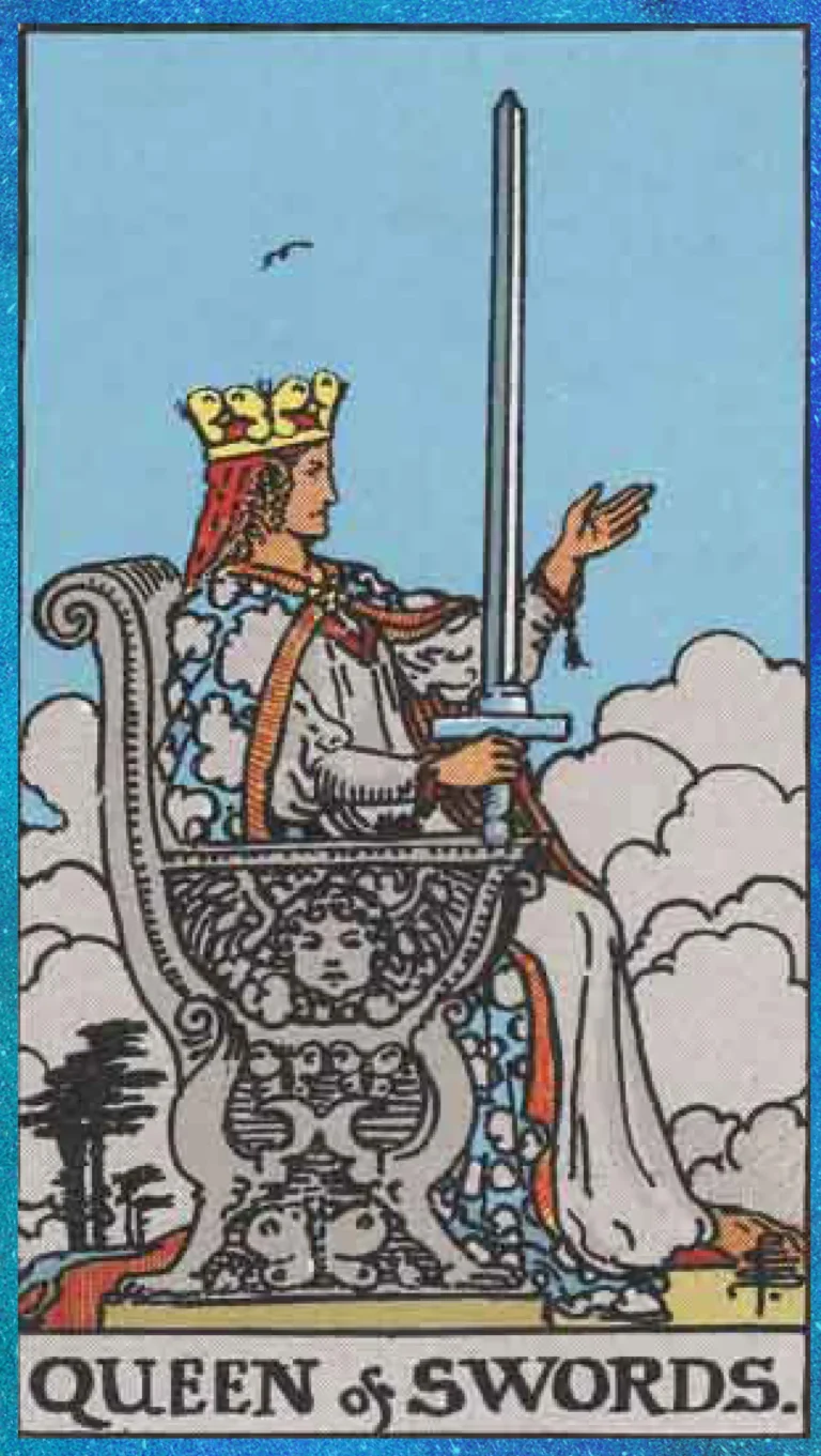 Queen of Swords Tarot Card Meaning