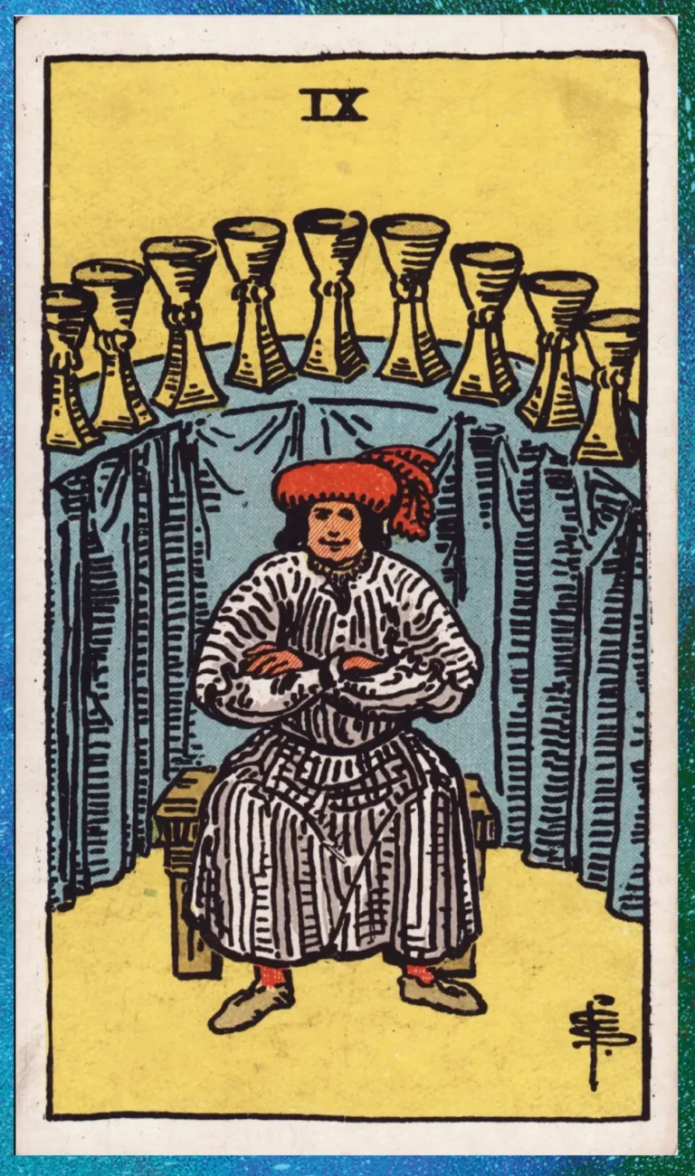 Nine of Cups Tarot Card Meaning