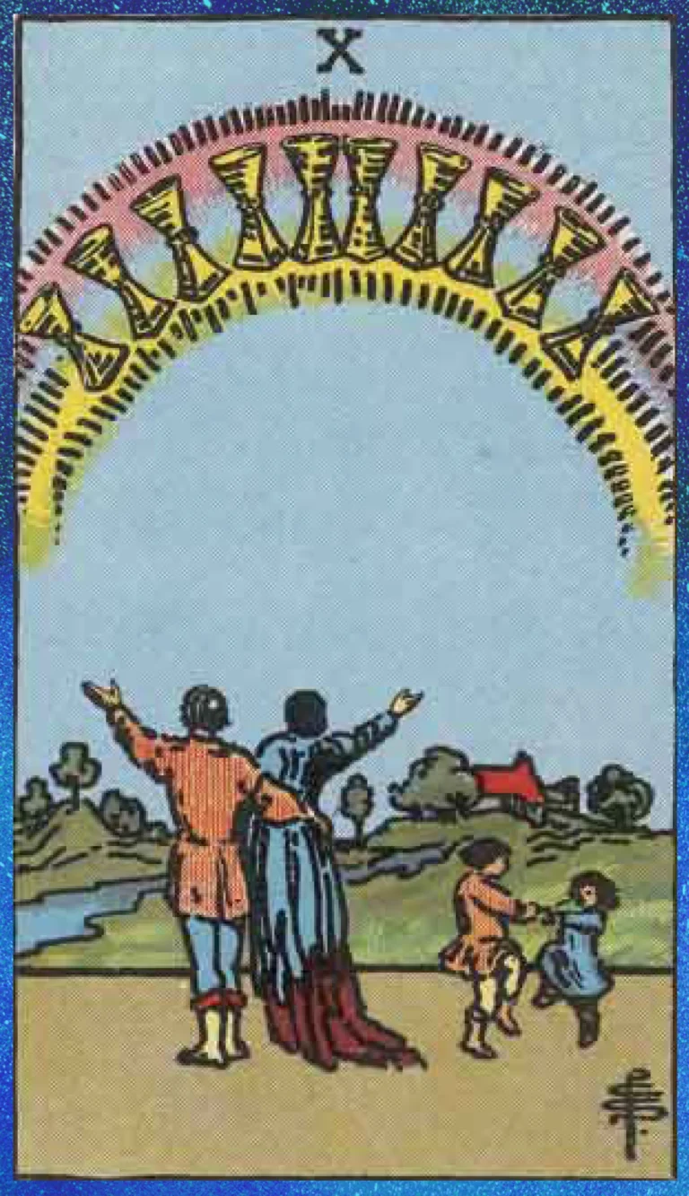 Ten of Cups Tarot Card Meaning