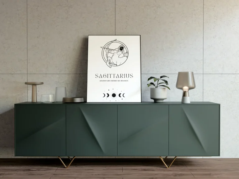 free printable Sagittarius zodiac sign graphic