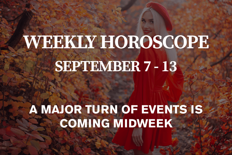 weekly horoscope for all zodiac signs September 7 to 13 2026 candle and wheat flat lay