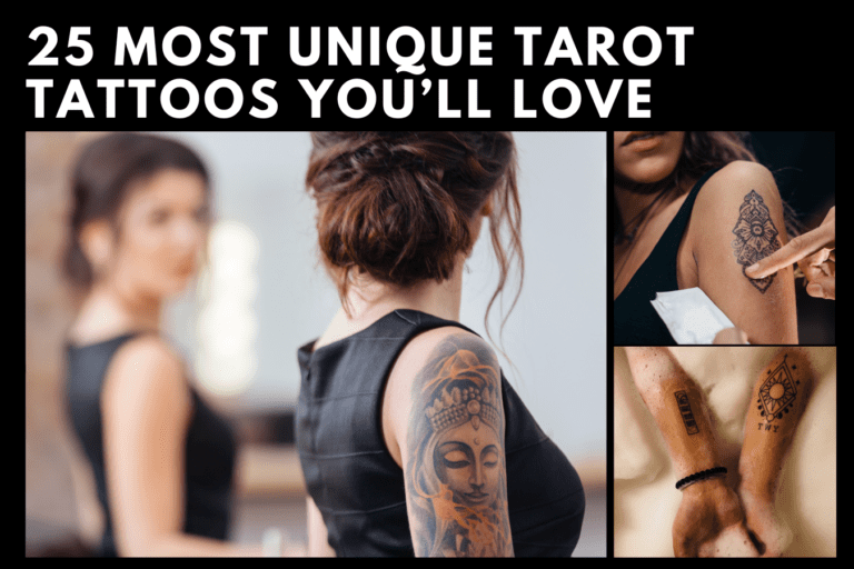 25 Unique Tarot Tattoos Mystical Symbols and Their Meanings – Inspirational Designs