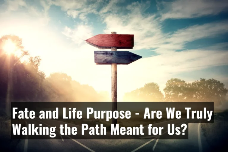 Fate and Life Purpose - Are We Truly Walking the Path Meant for Us