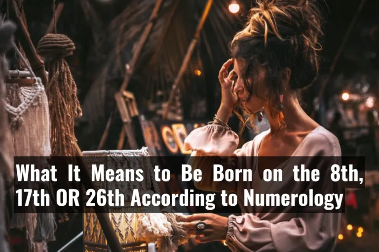 What It Means to Be Born on the 8th, 17th OR 26th According to Numerology