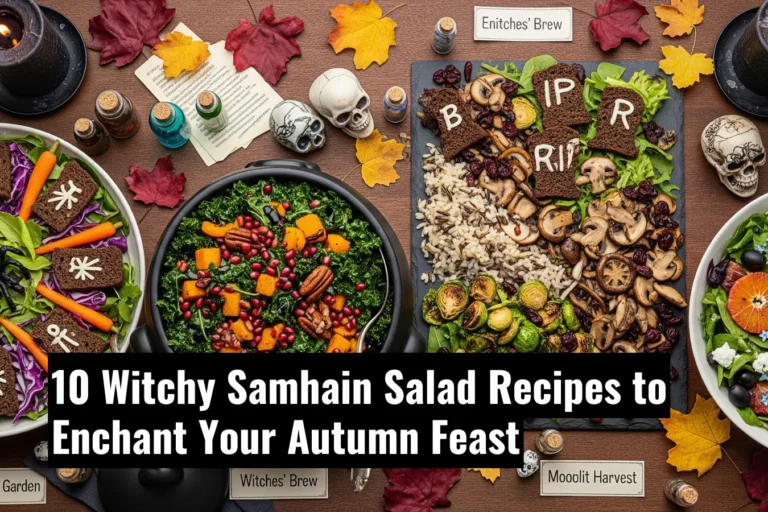 10 Witchy Samhain Salad Recipes to Enchant Your Autumn Feast