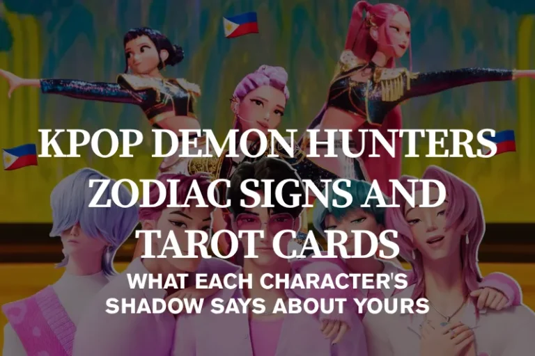 KPOP Demon Hunters Zodiac Signs and Tarot Cards What Each Character's Shadow Says About Yours